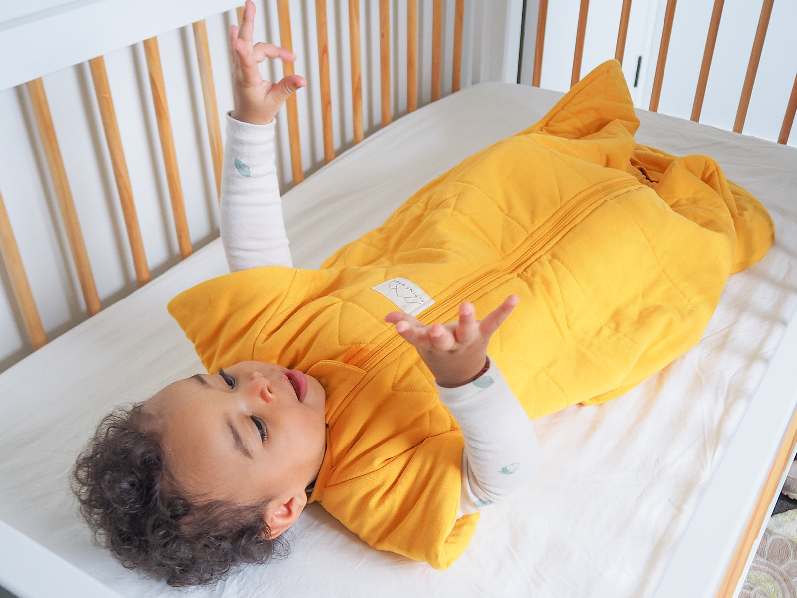 Alpine Baby Sleeping Bag - Sunburst - Yellow